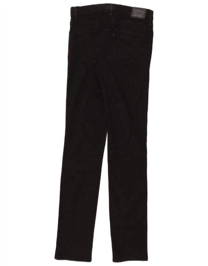 Jeans slim snellenti da donna Levi's W31 L34 cotone nero