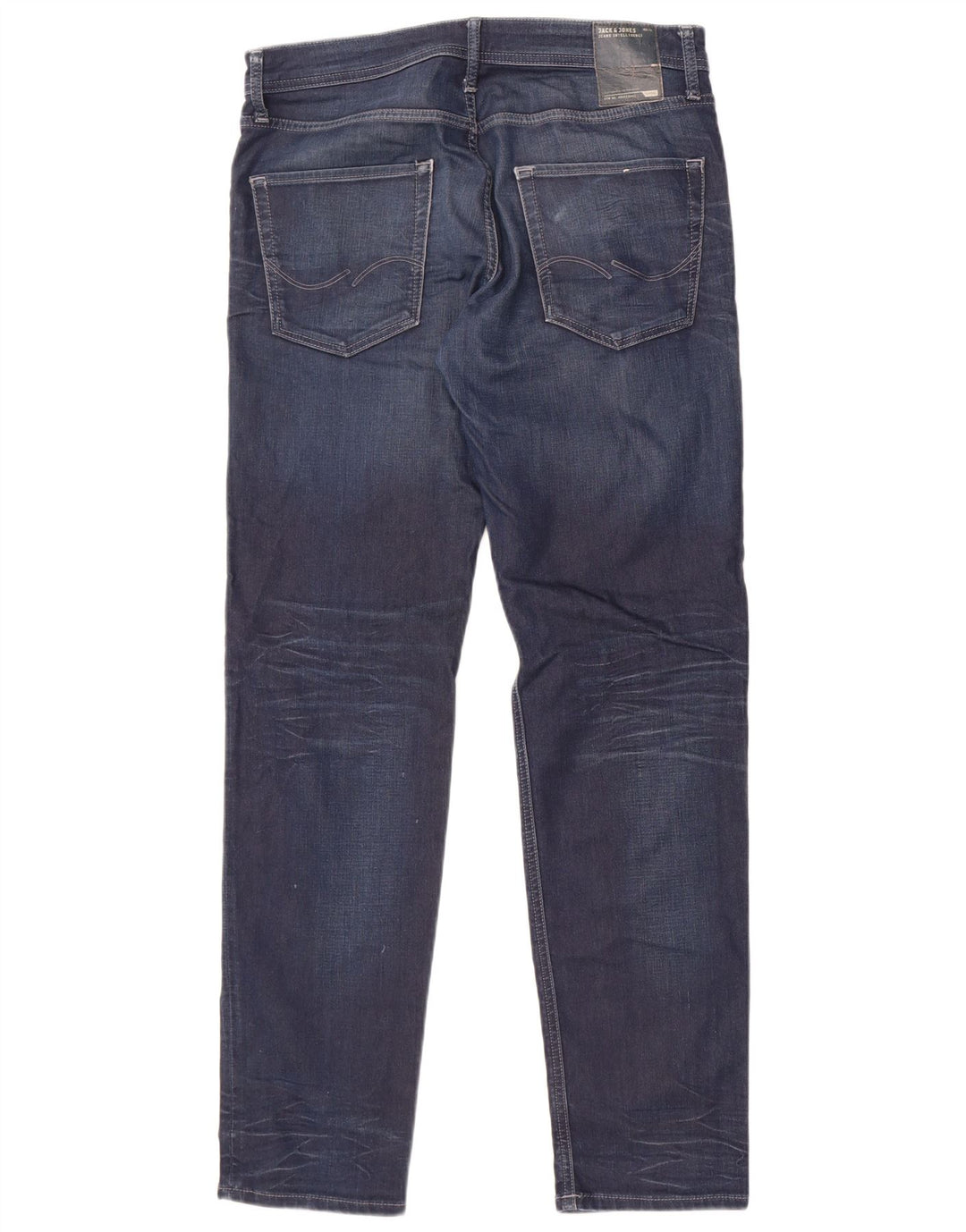 Jeans slim da uomo Jack & Jones W32 L34 cotone blu
