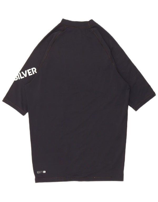 T-shirt grafica da donna Quiksilver Top Large blu navy sportivo