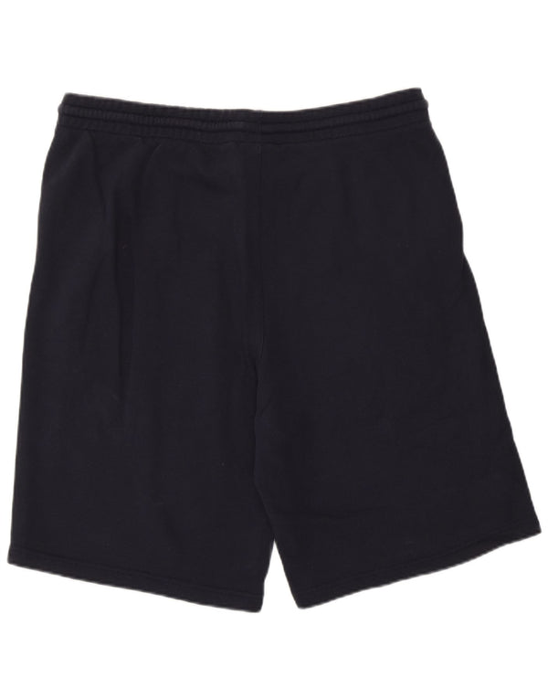Pantaloncini sportivi Adidas da uomo di grandi dimensioni in cotone blu navy