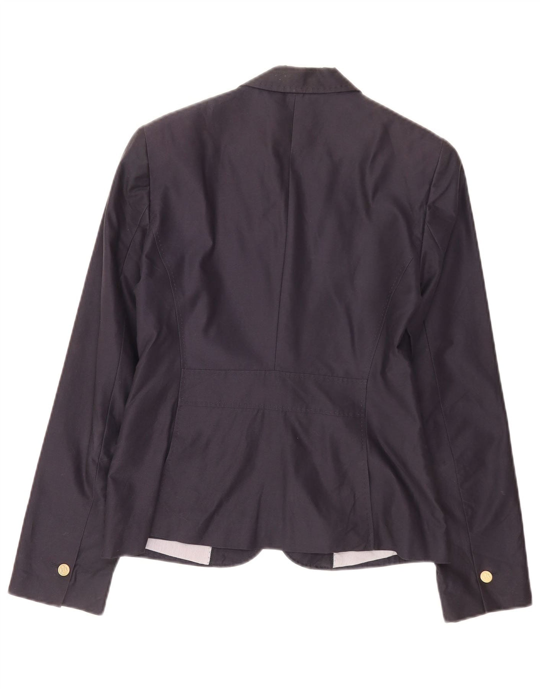 Giacca blazer da donna a 1 bottone Massimo Dutti EU 38 piccola in cotone blu navy