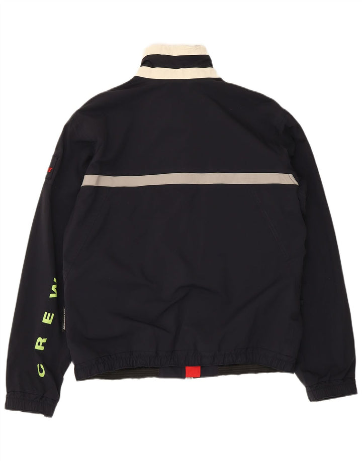 Bomber grafico da uomo Murphy & Nye UK 42 XL Blu navy a blocchi di colore