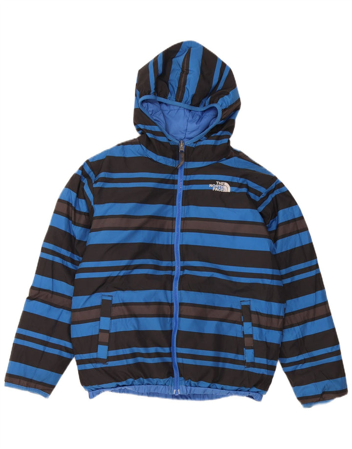 Giacca imbottita reversibile con cappuccio The North Face per ragazzi 12-13 anni, grande blu