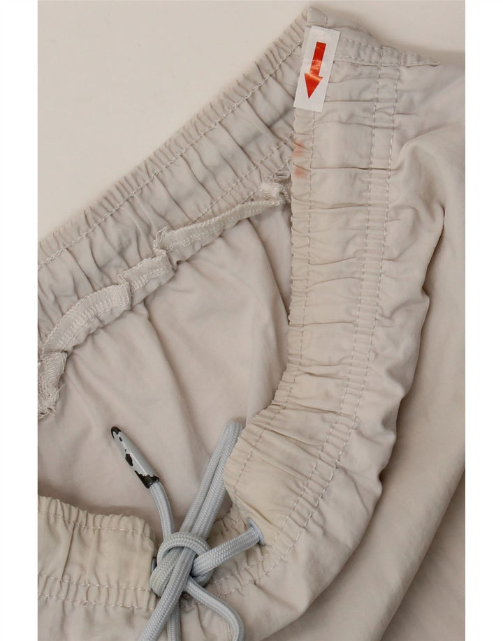 Pantaloncini da bagno da uomo Zara grandi in nylon bianco