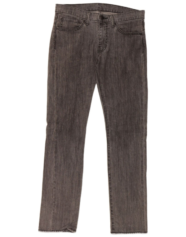 Jeans Levi's Uomo 510 Skinny W31 L32 Cotone Grigio