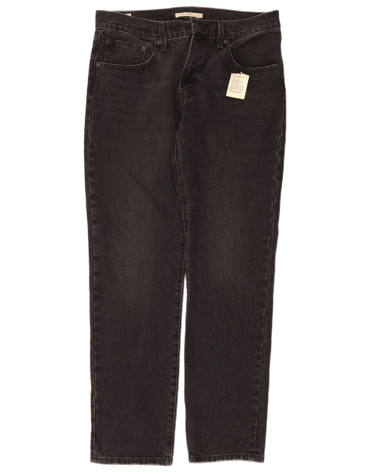 Jeans dritti Middy da donna Levi's W31 L31 cotone grigio