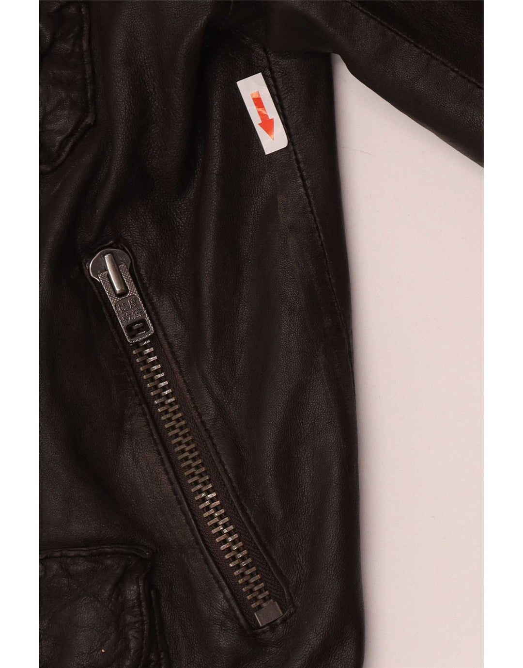 Giacca in pelle militare da uomo Superdry UK 42 XL Marrone