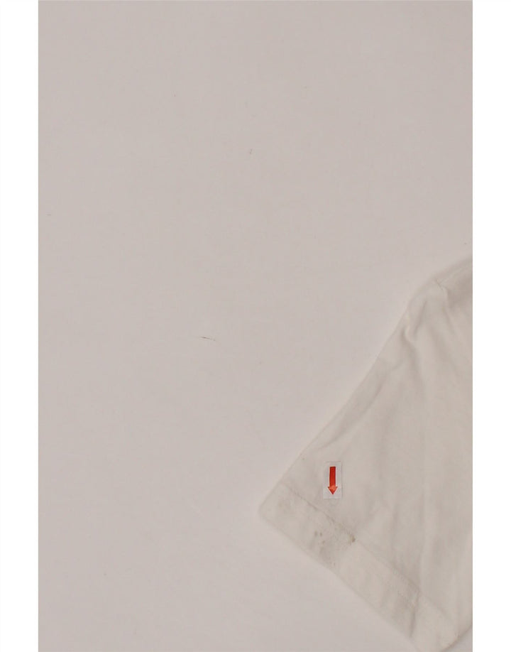 Maglietta grafica PUMA da bambino 9-10 anni in cotone bianco