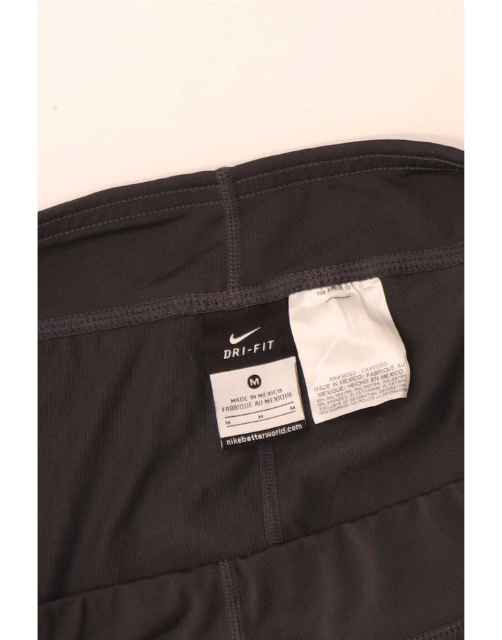 Pantaloncini sportivi Nike da donna Dri Fit UK 12 medio nero poliestere