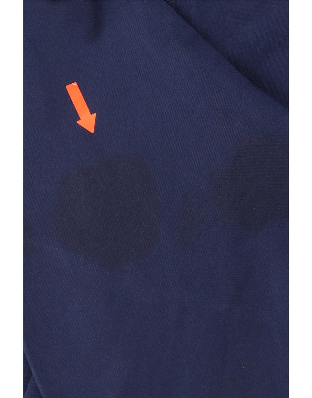 Giacca da ginnastica da uomo Adidas Large in poliestere color block blu navy