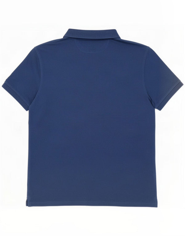 Polo da uomo Massimo Dutti XL Blu navy in cotone
