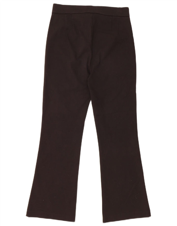 Pantaloni casual Bootcut da donna Zara piccoli W26 L25 cotone nero