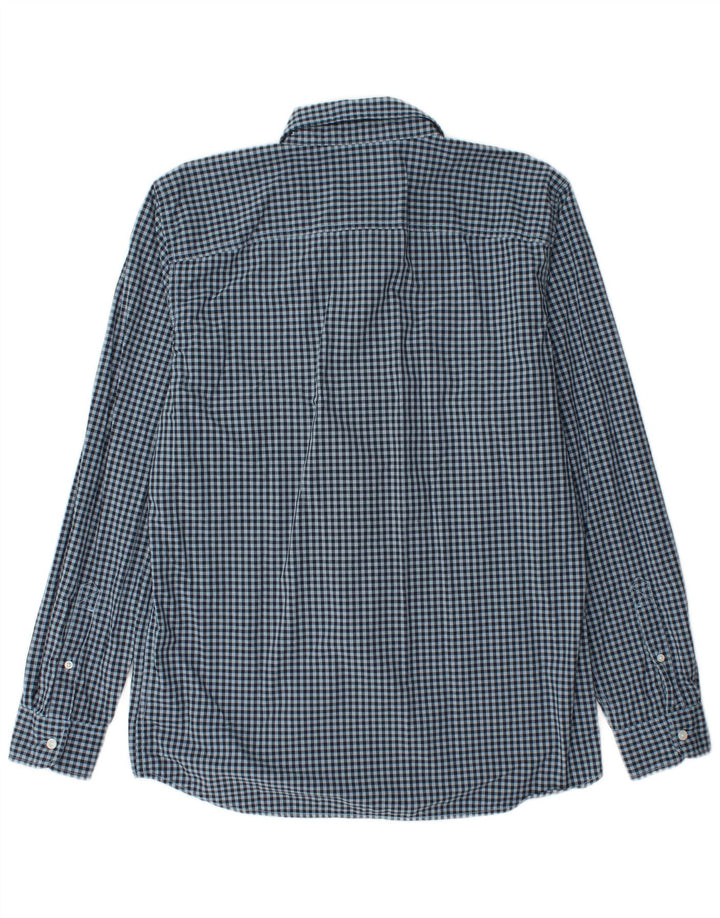 TIMBERLAND Camicia da uomo in cotone a quadretti blu navy medio
