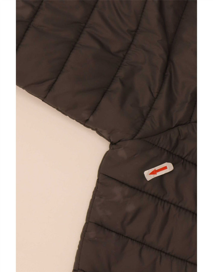 Giacca imbottita con cappuccio da uomo North Sails UK 36 piccola in nylon grigio