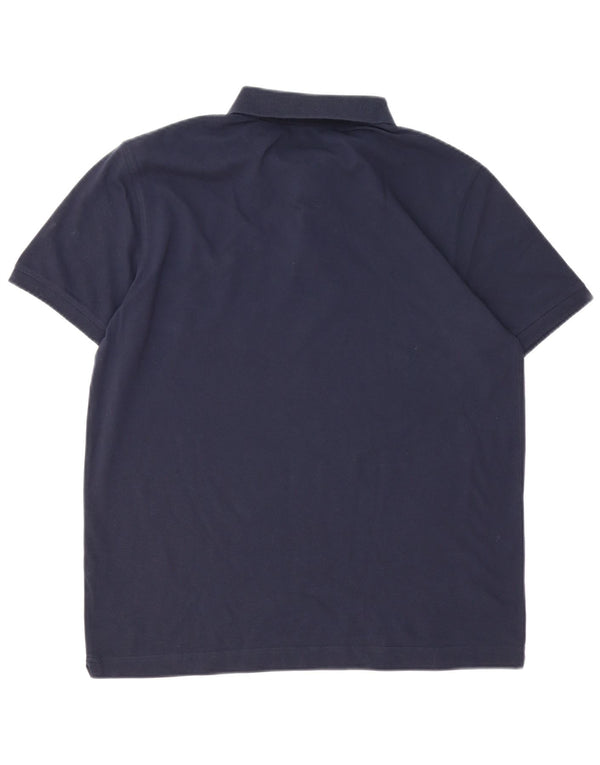 Polo da uomo Lotto XL in cotone blu navy