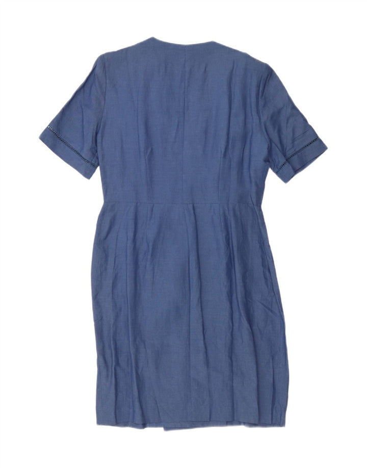 Abito vintage da donna a portafoglio IT 50 XL Blu