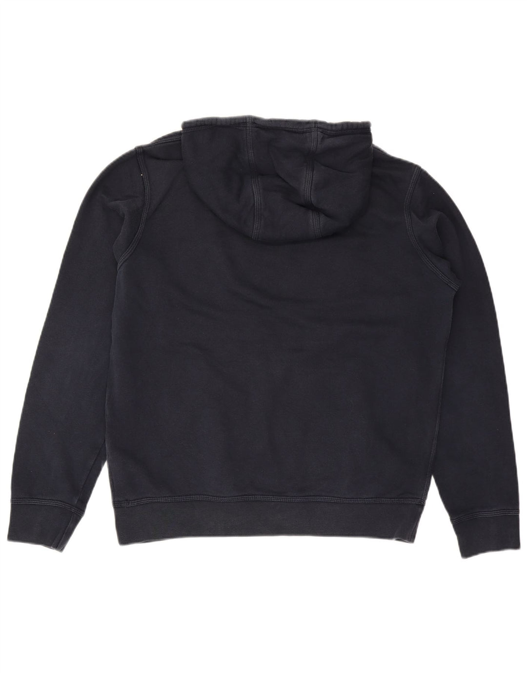 Felpa con cappuccio da uomo Nike Large in cotone blu navy