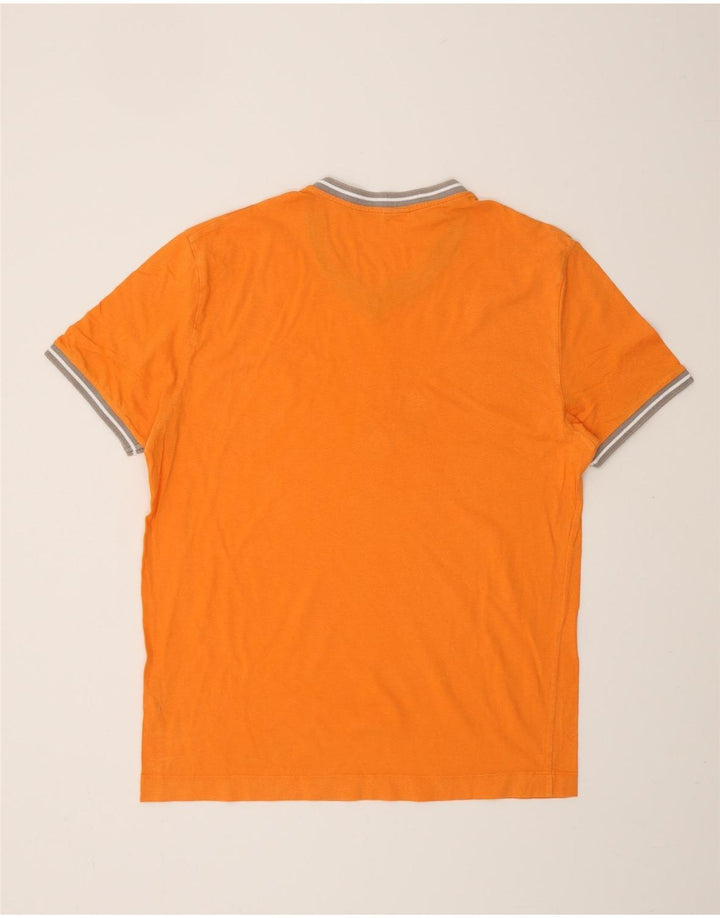 T-shirt grafica da uomo FILA Top XS in cotone arancione
