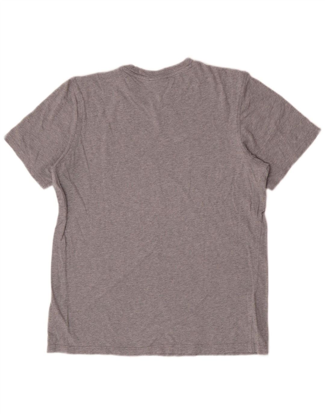 T-shirt grafica da uomo Adidas Top in cotone grigio medio
