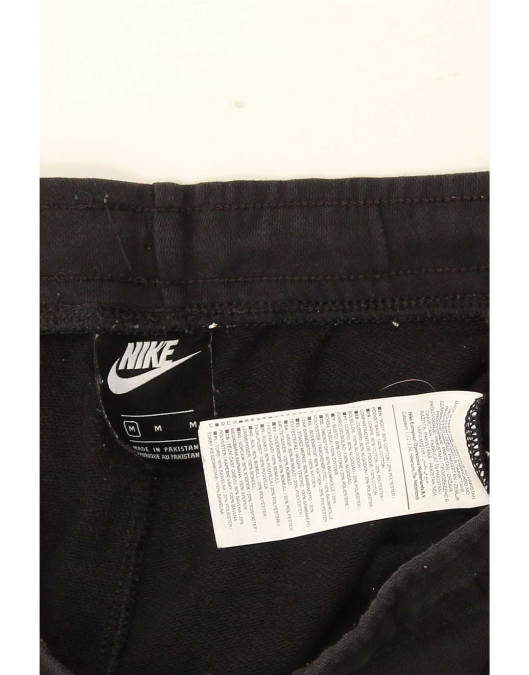 Pantaloni da tuta da donna Nike Joggers UK 12 Medium Black Cotton