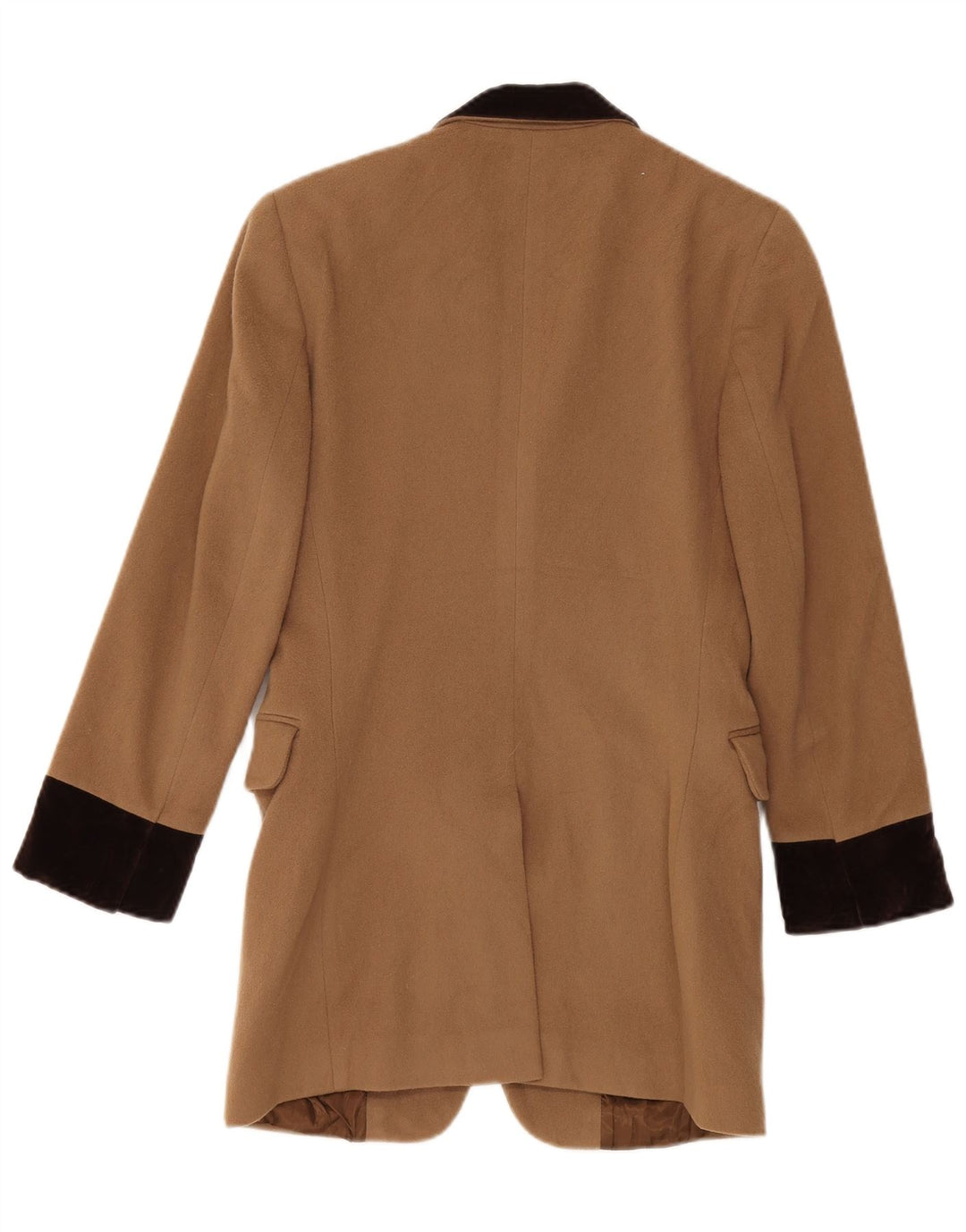 Giacca blazer a 4 bottoni lunga da donna Al Duca D'Aosta IT 40 piccola marrone