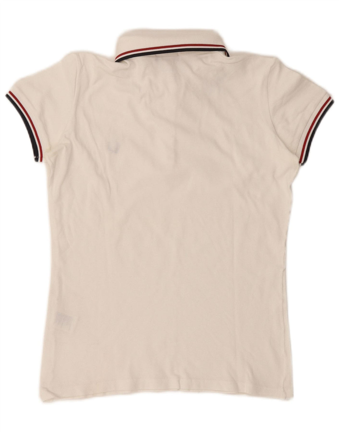 Polo da donna Fred Perry UK 14 cotone bianco medio