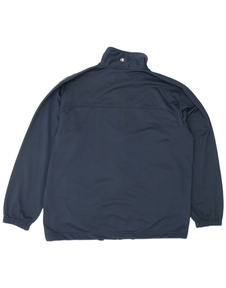 CHAMPION Giacca da tuta da uomo in poliestere medio blu navy