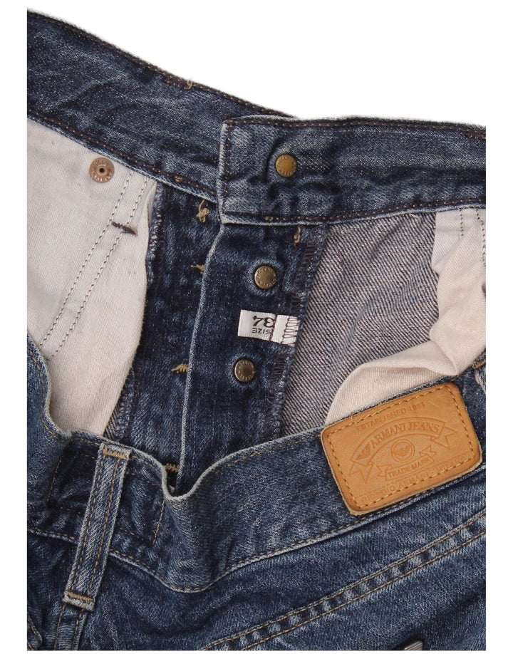 Jeans dritti da uomo Armani W34 L31 Blu navy