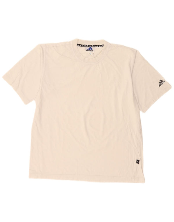 Maglietta Adidas da uomo Top bianca media
