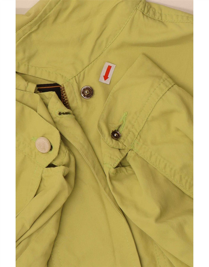 Giubbotto Bomber Oversize Donna Trussardi Jeans IT 44 Verde Medio Poliammide
