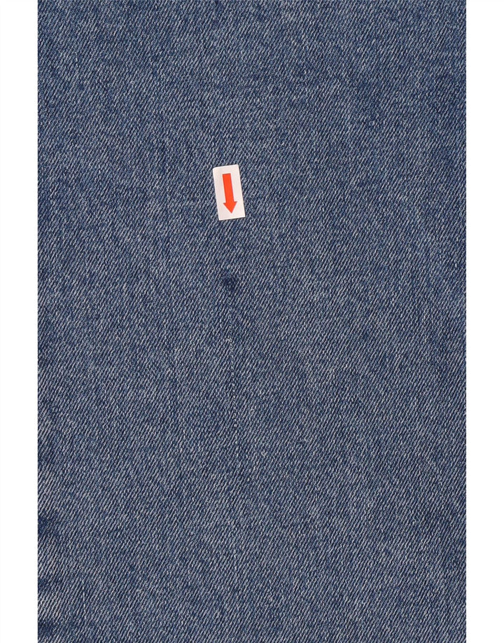 RIFLE Jeans Capri da uomo W32 L22 Blu Cotone