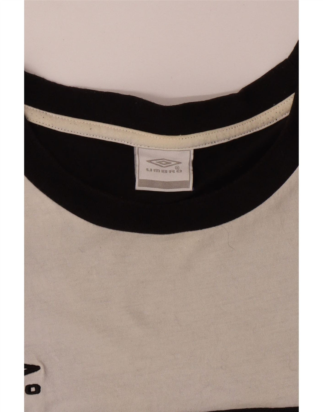 T-shirt da uomo UMBRO Top XL in cotone color block nero