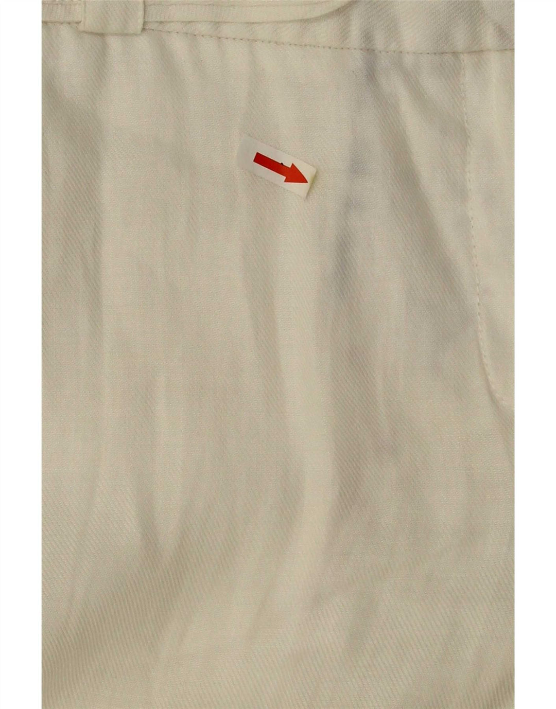 Pantaloni chino bootcut da donna Zara EU 38 piccoli W28 L32 bianchi