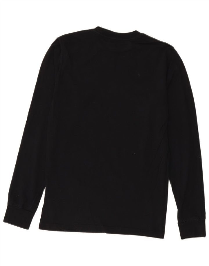 Top da uomo Vans con vestibilità classica, grafica, manica lunga, piccolo, cotone nero