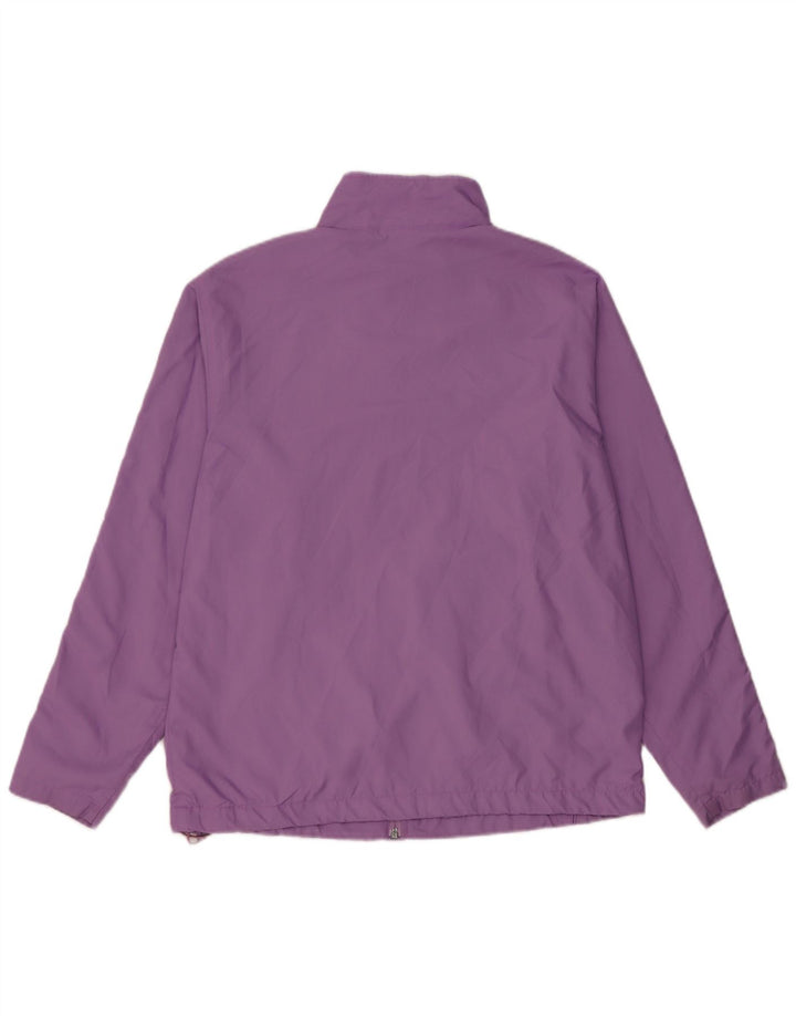Giacca da tuta da donna Reebok UK 12 poliestere viola medio