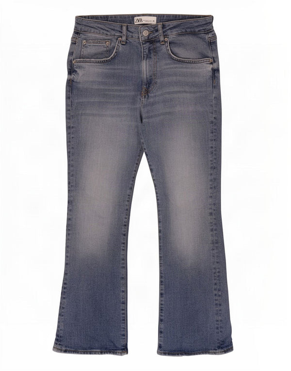 Jeans Bootcut da donna Zara EU 38 Small W28 L26 Cotone blu