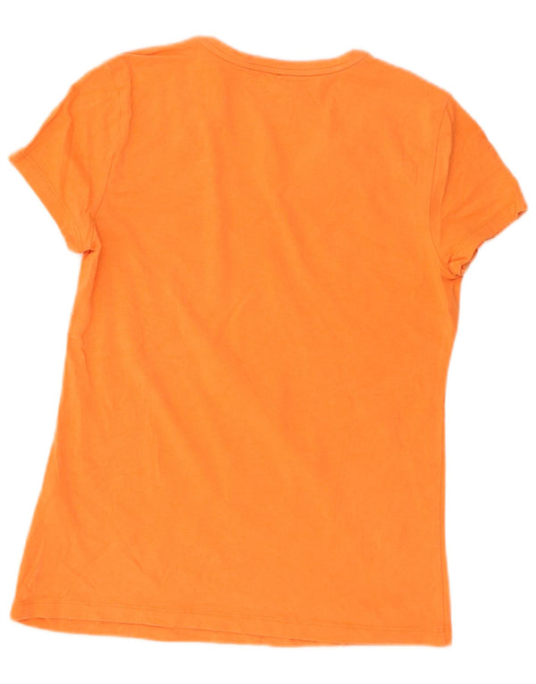 T-shirt da donna Nautica Top UK 10 piccola in cotone arancione