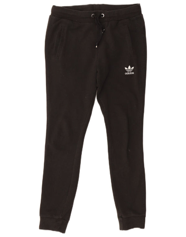 Pantaloni da tuta da donna Adidas Joggers UK 12 Medium Black Cotton