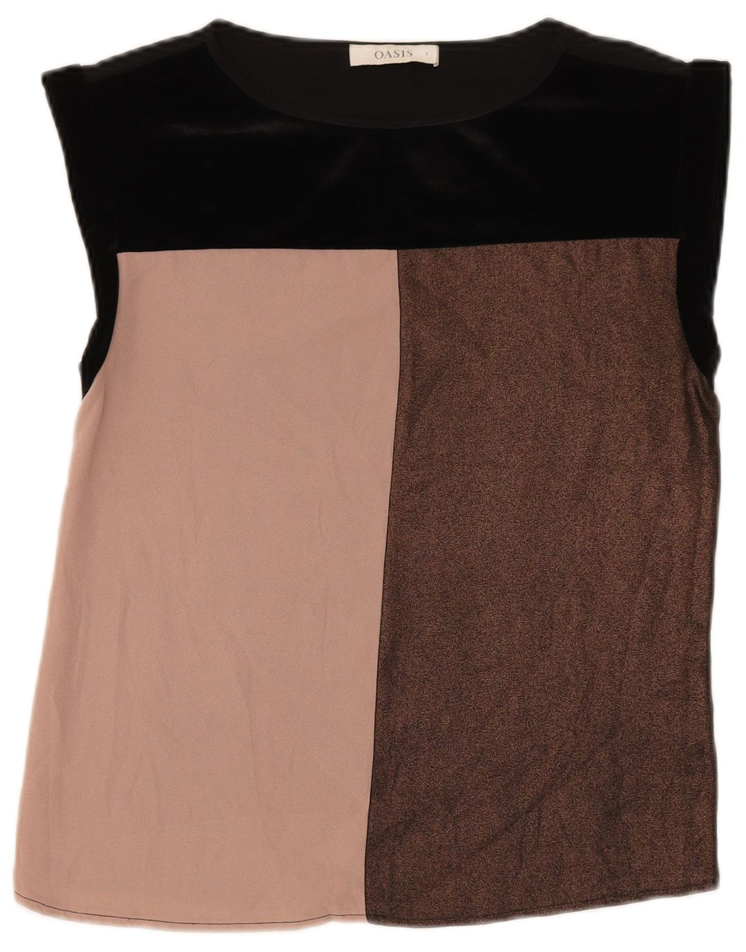 Canotta da donna Oasis UK 8 Small Poliestere color block multicolore