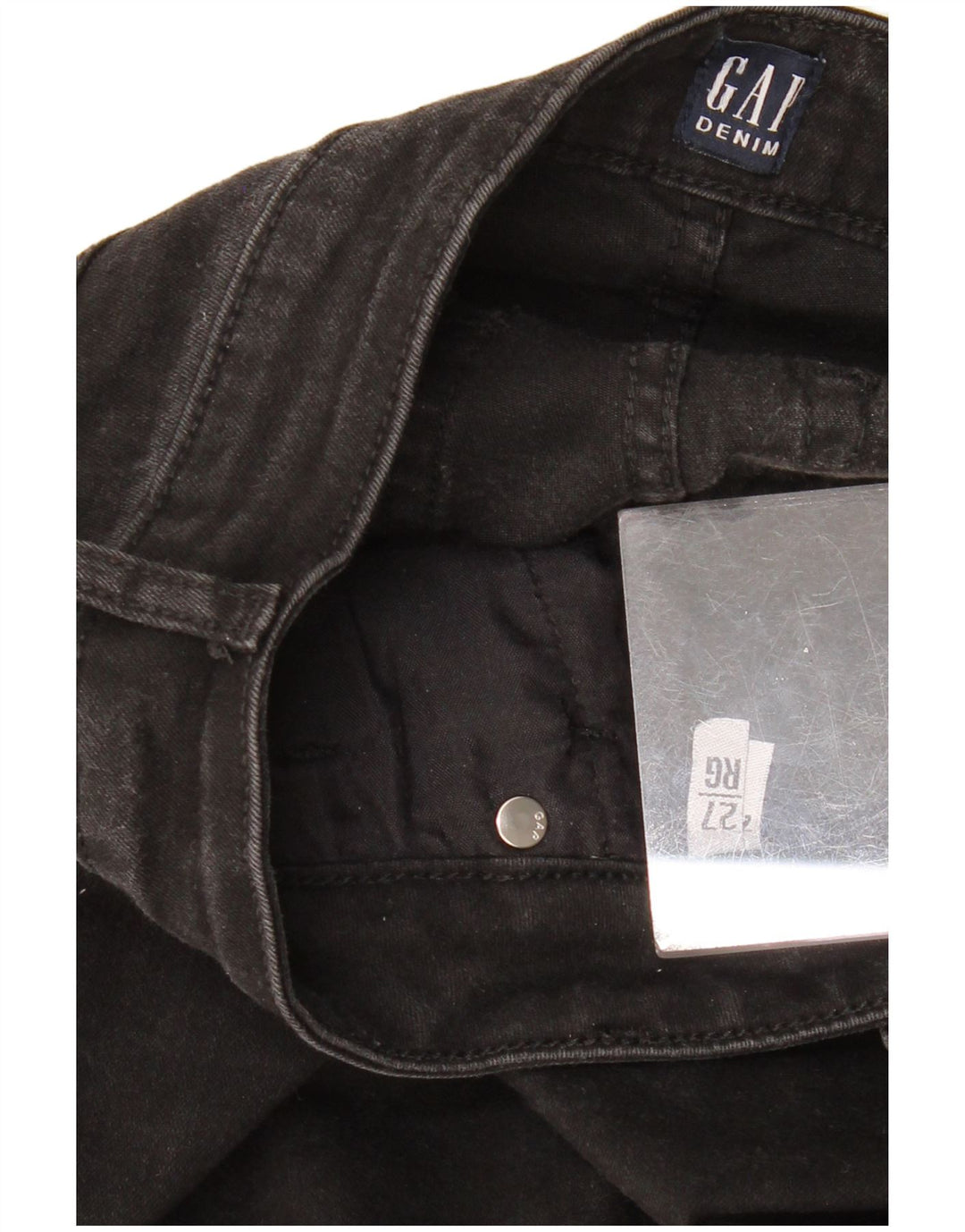 Jeans skinny da donna GAP W27 L27 cotone nero