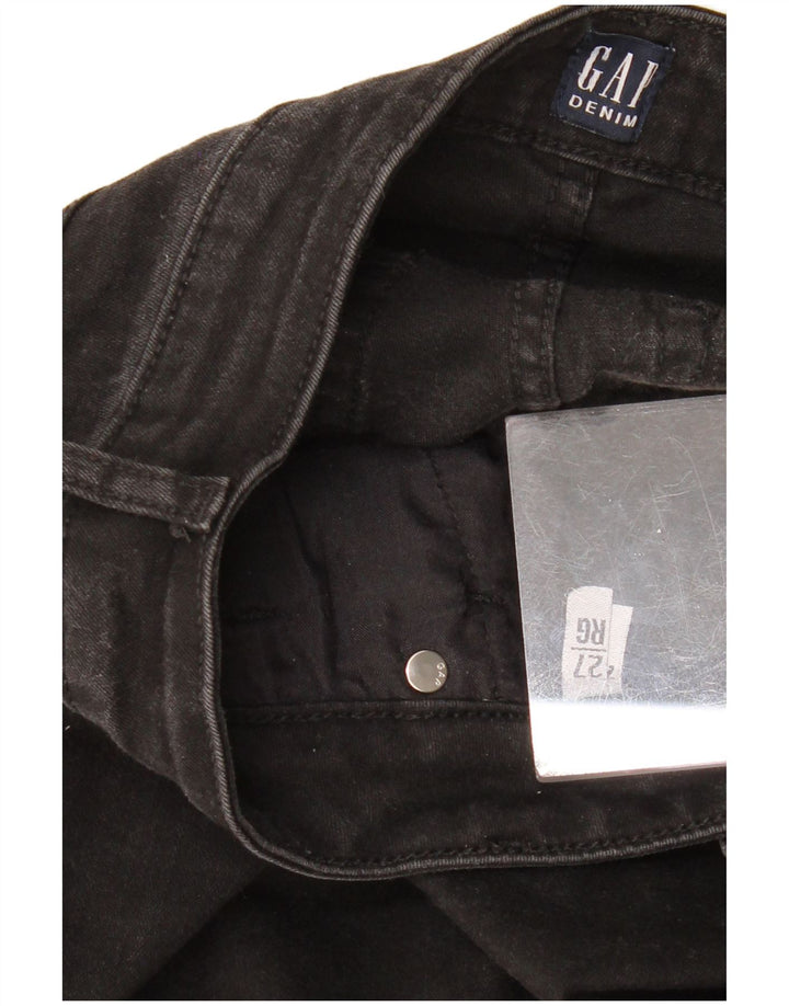 Jeans skinny da donna GAP W27 L27 cotone nero