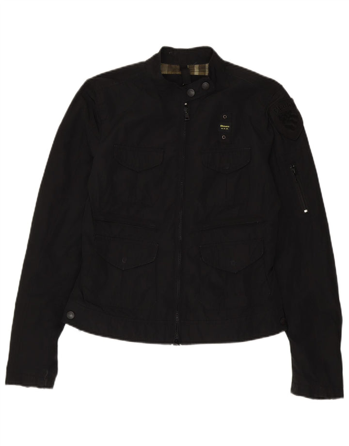Giacca utility da donna Blauer UK 14 poliestere nero medio