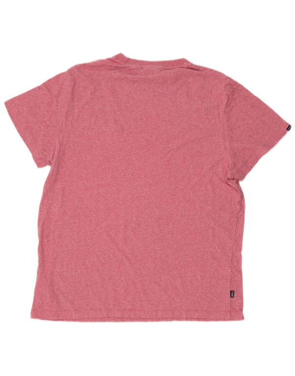 T-shirt da uomo Superdry Top 2XL in cotone rosa