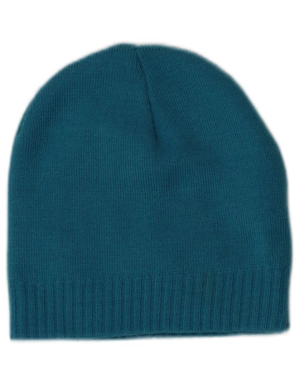 Cappello a cuffia lavorato a maglia con grafica da donna Helly Hansen, taglia unica, in acrilico turchese