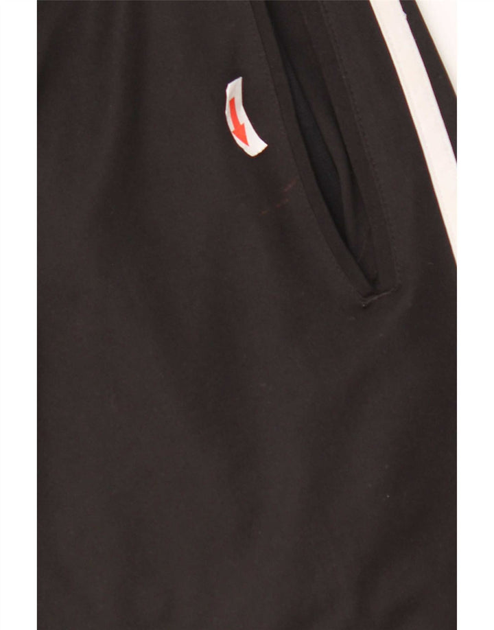 Pantaloncini sportivi Adidas Climacool da uomo grandi in poliestere color block nero