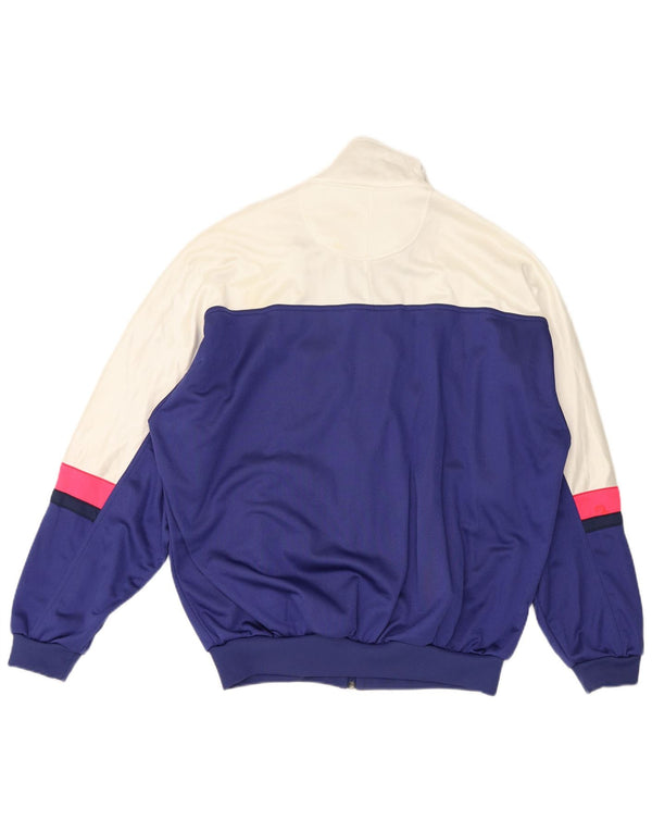Giacca sportiva da uomo con grafica Asics IT 54 XL Blu Colourblock