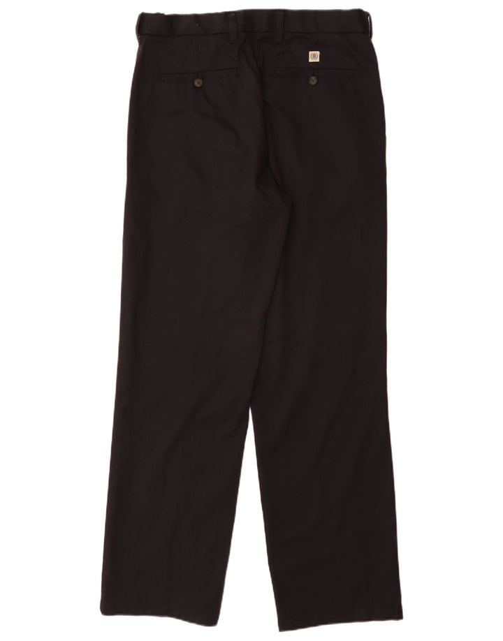 Pantaloni chino da uomo Marks & Spencer blu Harbour W32 L31 blu navy