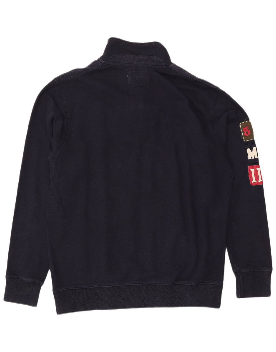 Aviazione Navale Felpa da uomo con collo con bottoni grafici Maglione 3XL Blu navy