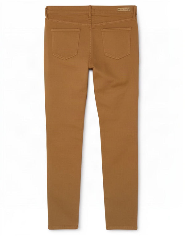 Pantaloni casual skinny da donna Massimo Dutti EU 38 Small W28 L29 Marrone