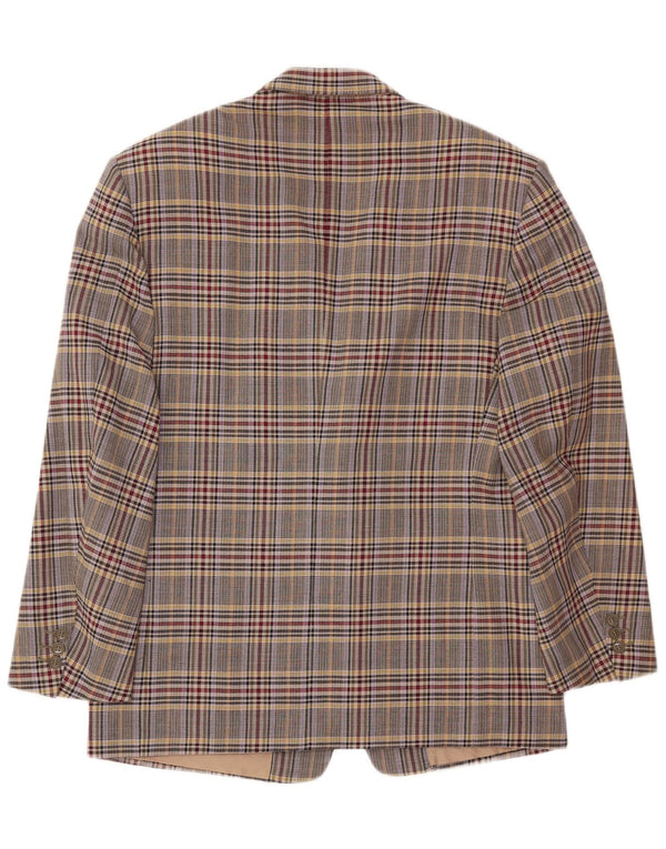 Giacca Blazer Uomo Marco Azzali IT 50 Large Pied De Poule Multicolore